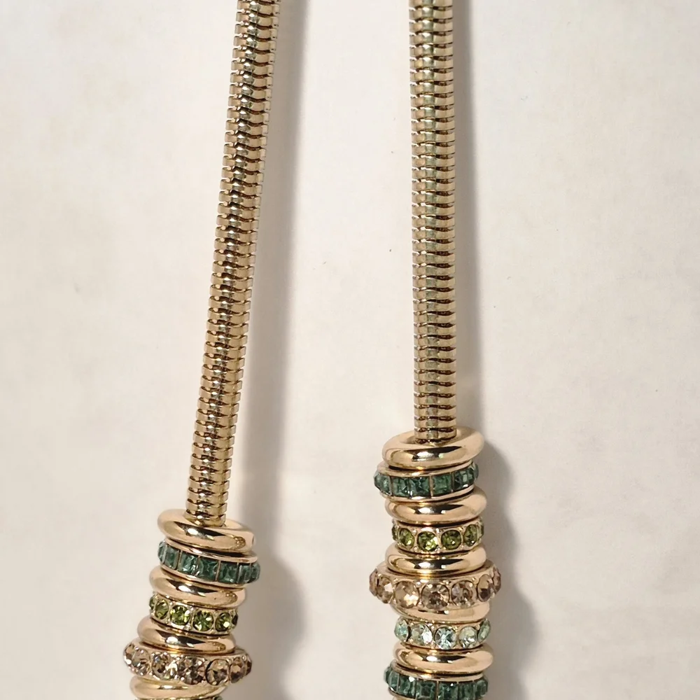 INC International Concepts Gold and Teal Necklace - Picture 9 of 11